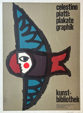 Link to  Celestino Piatti: Plakate Grafik kunst bibliothek ✓Germany, 1964  Product