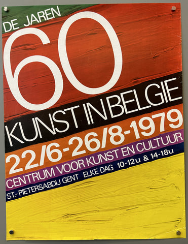 De Jaren 60 Kunst in België
