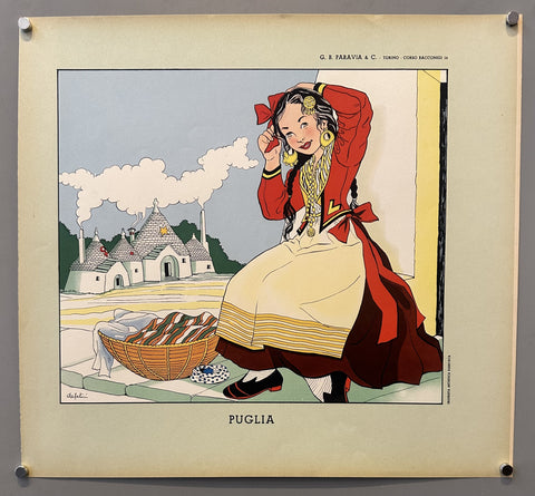 Link to &nbsp;Costumi Regionali Italiani - PugliaItaly, C.1950's &nbsp;Product