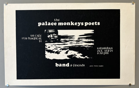 The Palace Monkeys Poets Black