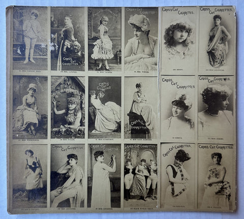 Link to &nbsp;Cross-Cut Cigarettes #6U.S.A., C.1880's &nbsp;Product