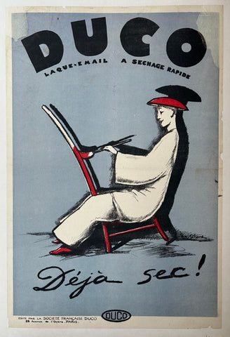 Link to  Duco Laque-Email Poster ✓France, c. 1930  Product