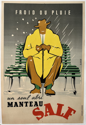 Link to &nbsp;Manteau Salf  Froid ou PluieFrance, c.1955's &nbsp;Product