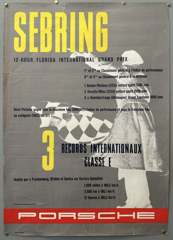 Sebring Florida International Grand Prix Poster