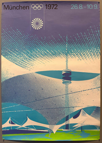 Link to  Munich 1972 Olympic Games Olympiastadion PosterGermany, 1972  Product