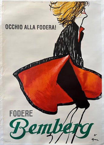 Link to  Fodere Bemberg Gruau PosterItaly, c. 1980s  Product