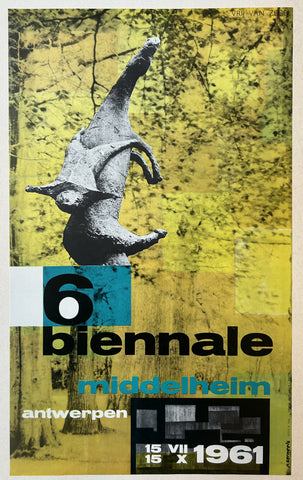6 Biennale Middelheim Poster