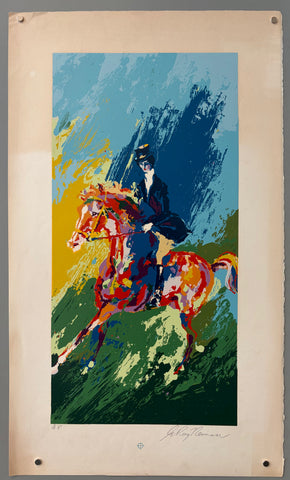 Link to &nbsp;LeRoy Neiman Artist Proof 'The Equestrian' #1USA, 1975 &nbsp;Product