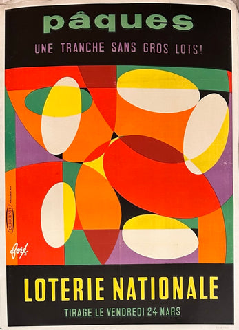 Link to  Paques Loterie Nationale ✓France, 1961  Product