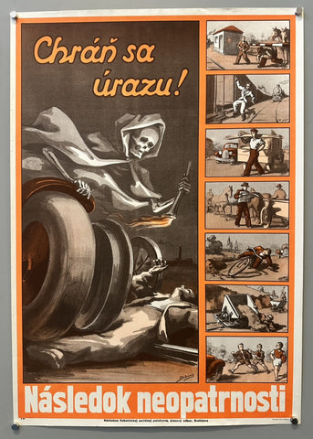 Link to &nbsp;Chráň sa úrazu!Slovakia, C.1940's &nbsp;Product