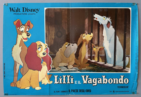 Link to  Walt Disney Lilli e Il Vagabondo Poster 9Italy, 1968  Product