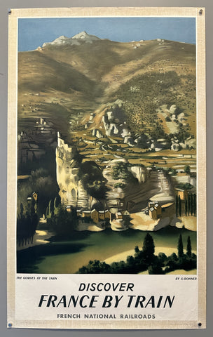 Link to  The Gorges of the Tarn travel posterFrance, 1955  Product