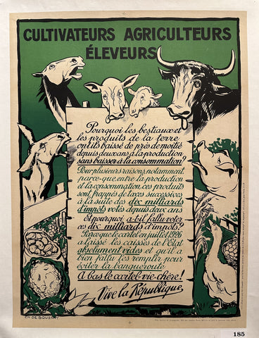 Link to  Cultivateurs Agriculteurs ÉleveursFrance, 1928  Product