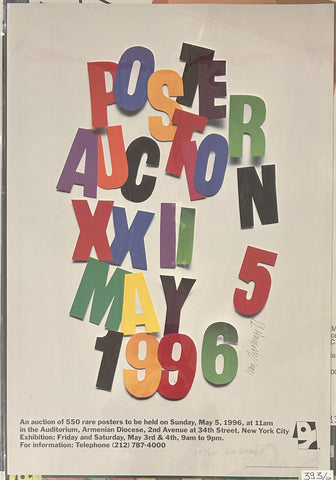 Link to  Poster Auction May 5USA, 1996  Product