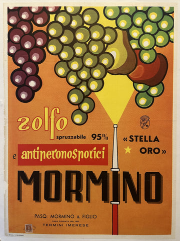 Link to  Zolfo Spruzzabile Pasq. Mormino & FiglioItaly, c. 1950  Product