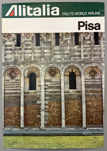 Alitalia Pisa Poster