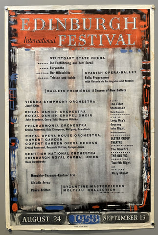 Edinburgh International Festival 1958