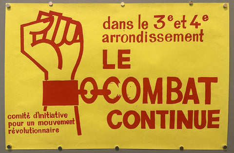 Link to  Le Combat Continue #2France, 1968  Product