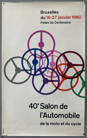 Link to  40e Salon de l'Automobile BruxellesBelgium, 1960  Product