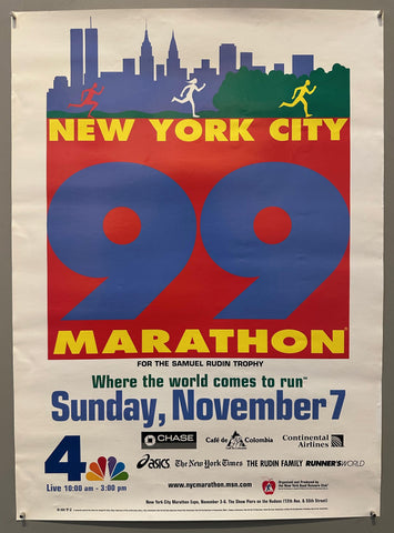 Link to  New York City 99 Marathon PosterUSA, 1999  Product