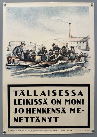 Link to &nbsp;Tällaisessa leikissä on moni jo henkensä menettänytFinland, 1929 &nbsp;Product