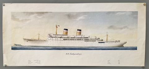Link to &nbsp;S.S. IndependenceU.S.A., c.1951's &nbsp;Product