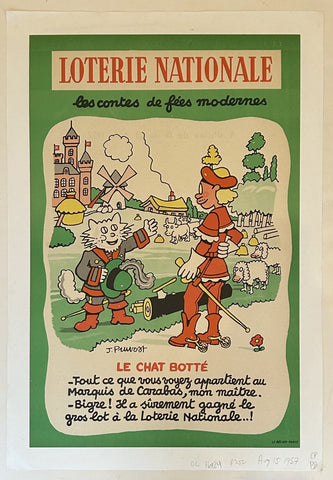 Loterie Nationale Les Contes de Fées Modernes Poster