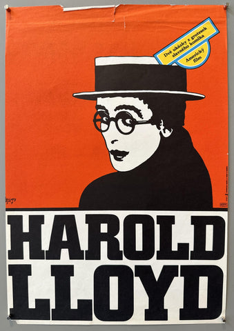 Link to  Harold Lloyd PosterPoland, 1977  Product