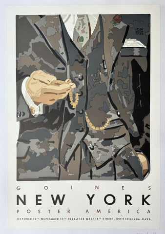 Link to  Goines New York Poster AmericaUSA, 1984  Product
