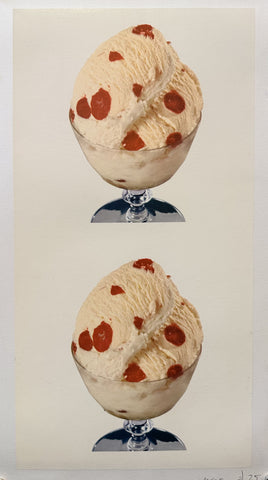 2 strawberry cheesecake ice cream