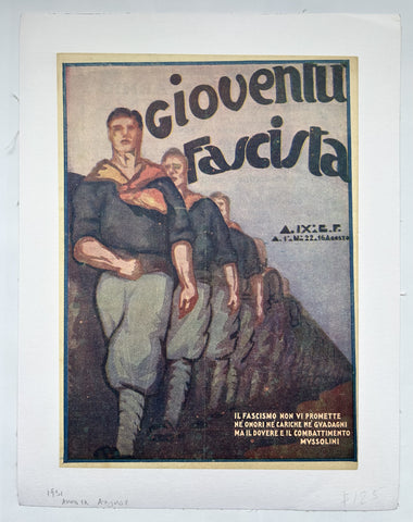 Link to  Gioventu Fascista Magazine - August 1931, Vol. 22Italy, 1931  Product