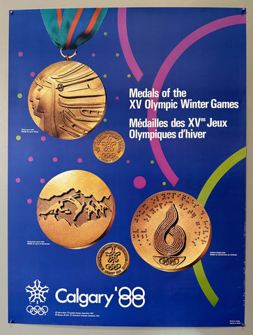 Medals of the XV Olympic Winter Games