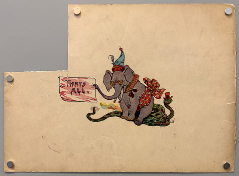 Circus Illustrations Coloring Book