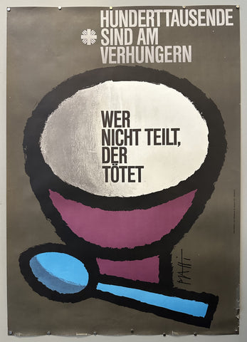 Link to  Wer Nicht Teilt, Der TötetGermany, c. 1960s  Product