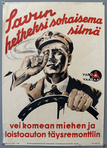 Link to  Savun Hetkeksi Sokaisema Silma PosterFinland, c. 1935  Product