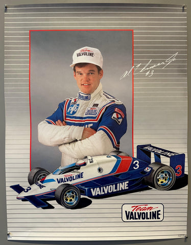 Link to  Team Valvoline Al Unser Jr. PosterUSA, 1987  Product