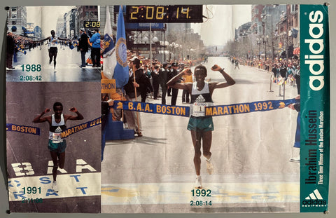 Link to  Ibrahim Hussein Boston Marathon PosterUSA, 1992  Product