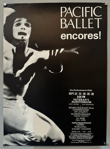Link to &nbsp;Pacific Ballet Encores!USA, c. 1980 &nbsp;Product