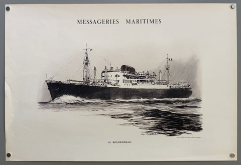 Messageries Maritimes - La Bourdonnais
