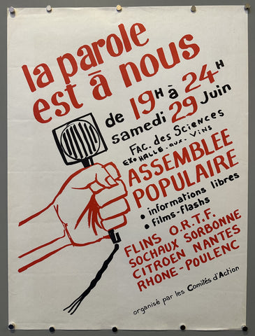 Link to  La Parole Est À NousFrance, 1968  Product