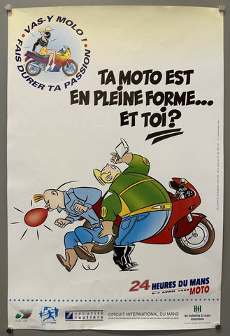Link to  24 Heures du Mans Moto 1996 Poster #1France, 1996  Product