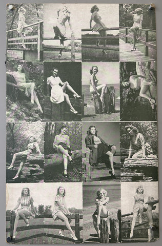 Link to  Pin-Up Women Exhibit CardsUSA, c. 1950s  Product