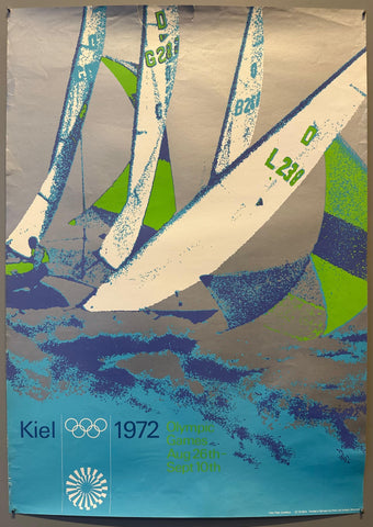 Link to  Munich 1972 Olympic Games Sailing PosterGermany, 1972  Product