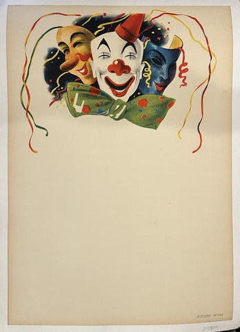 Clown Wearing Hat #2