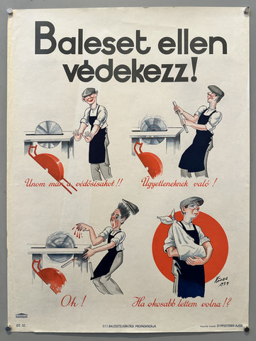 Link to &nbsp;Baleset Ellen Védekezz! #5Hungary, 1934 &nbsp;Product