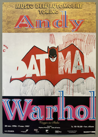 Link to  Andy Warhol Batman PosterItaly, 1996  Product