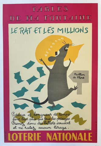 Link to &nbsp;Loterie Nationale Fables De Ma FontaineFrance, 1958 &nbsp;Product