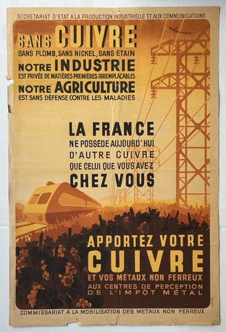 Link to  Apportez Votre CuivreFrance, 1943  Product