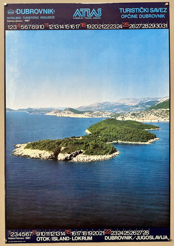 Link to &nbsp;Atlas Calendar January - February 1987Yugoslavia, 1987 &nbsp;Product
