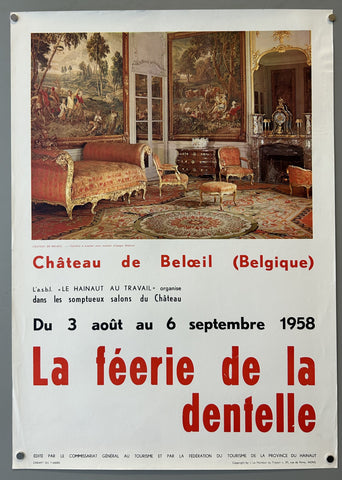 Link to  Châtaeu de Belœil La Féerie de la DentelleBelgium, 1958  Product